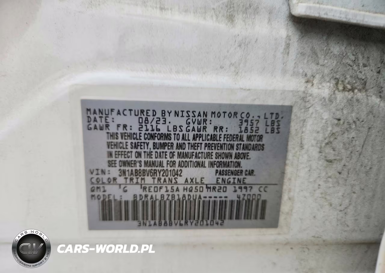 2024 Nissan Sentra S VIN:3N1AB8BV6RY201042 - 12