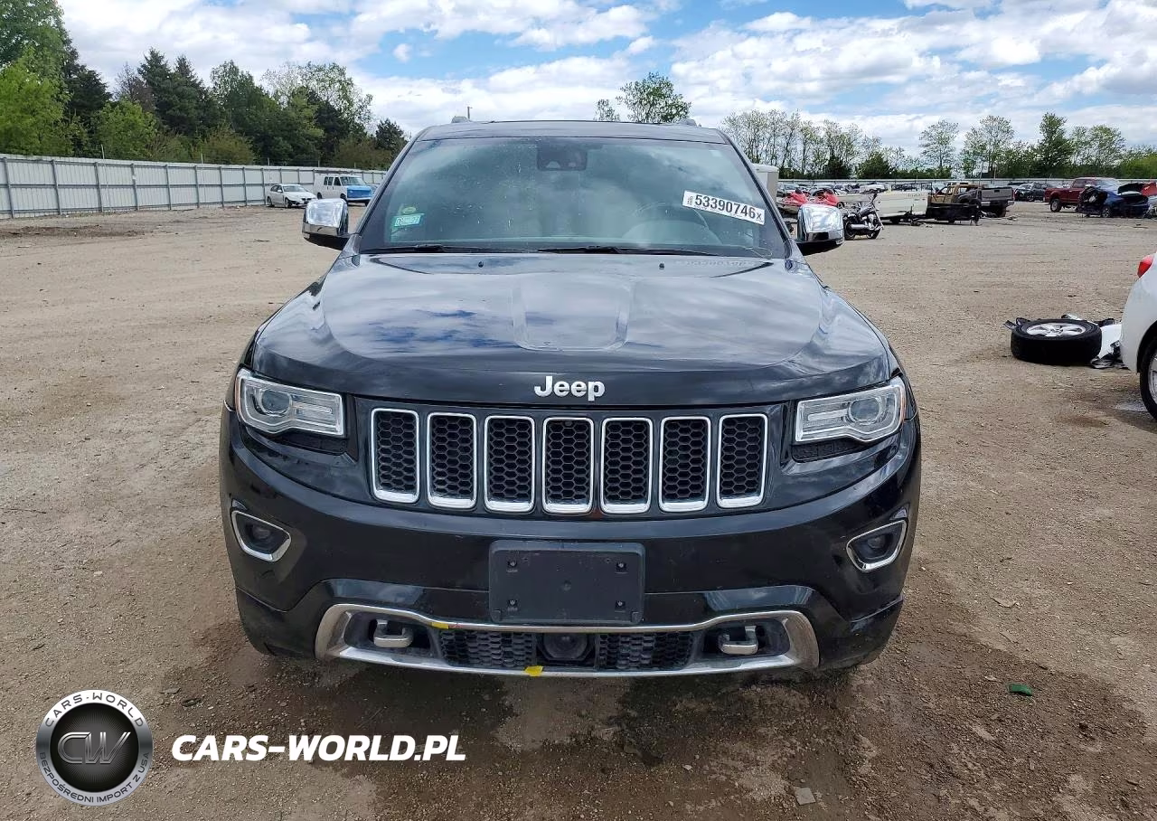 2016 Jeep Grand Cherokee Overland VIN:1C4RJFCT4GC325479 - 5