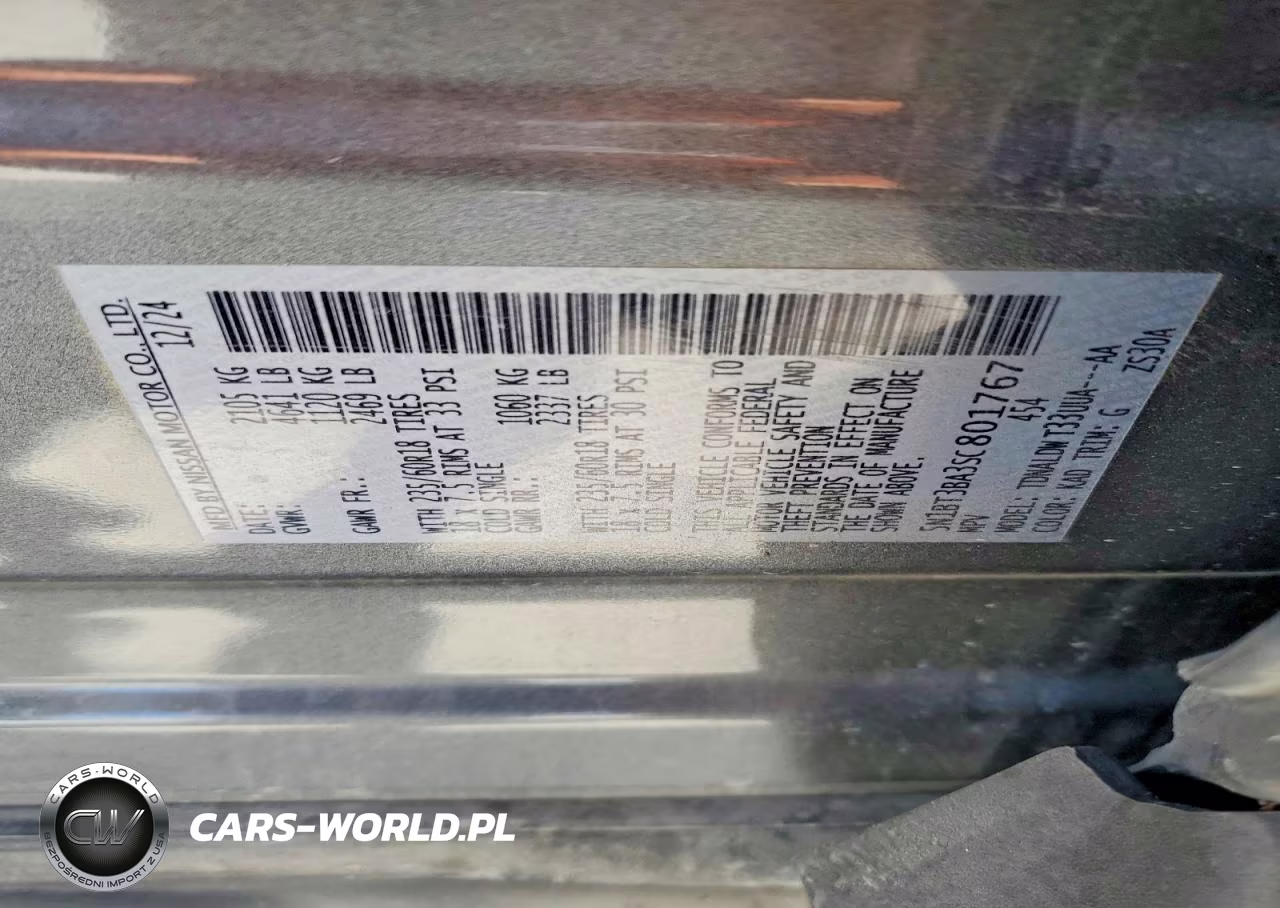 2025 Nissan Rogue Sv VIN:5N1BT3BA3SC801767 - 13