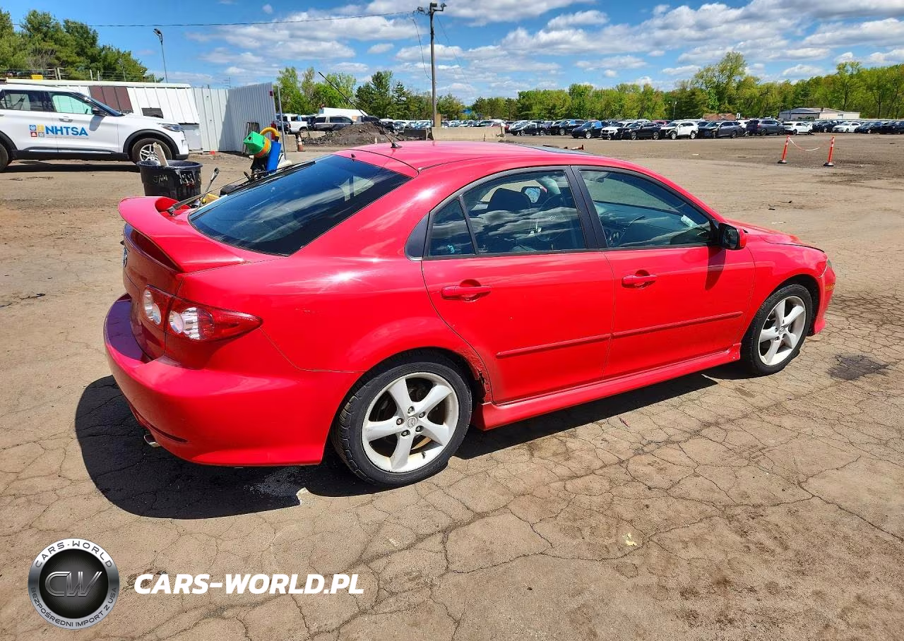 2004 Mazda 6 I VIN:1YVHP84C145N67726 - 3