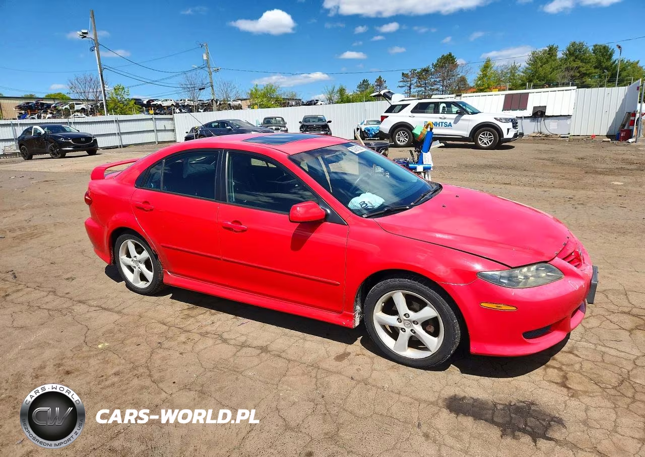 2004 Mazda 6 I VIN:1YVHP84C145N67726 - 4