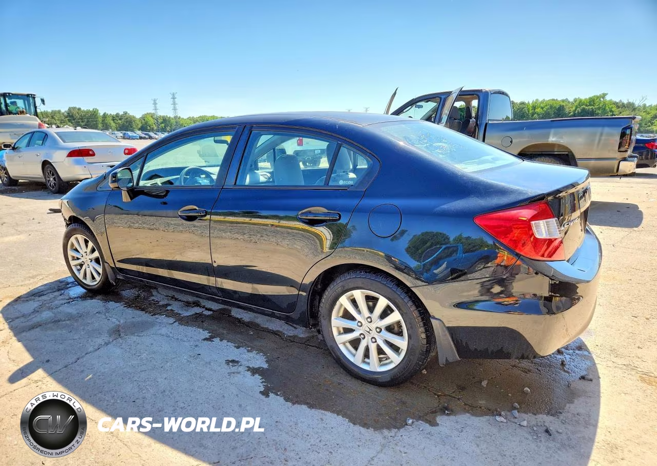 2012 Honda Civic Ex VIN:19XFB2F80CE001724 - 2