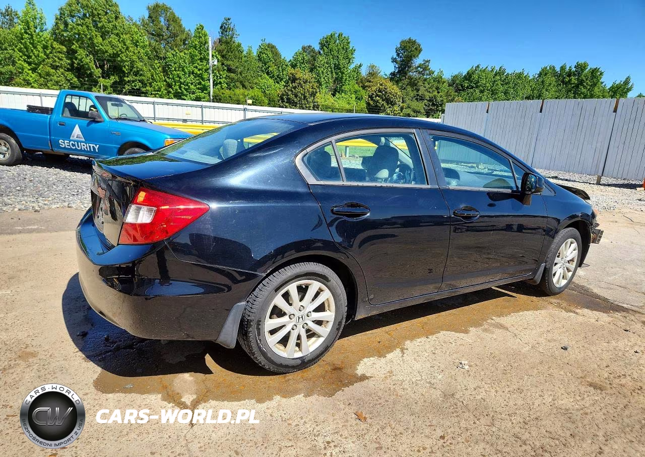 2012 Honda Civic Ex VIN:19XFB2F80CE001724 - 3