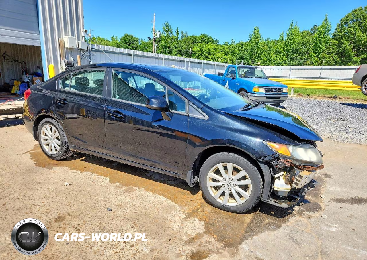 2012 Honda Civic Ex VIN:19XFB2F80CE001724 - 4