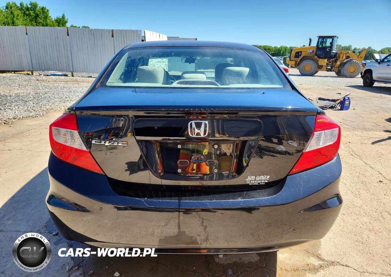 2012 Honda Civic Ex VIN:19XFB2F80CE001724 - 6