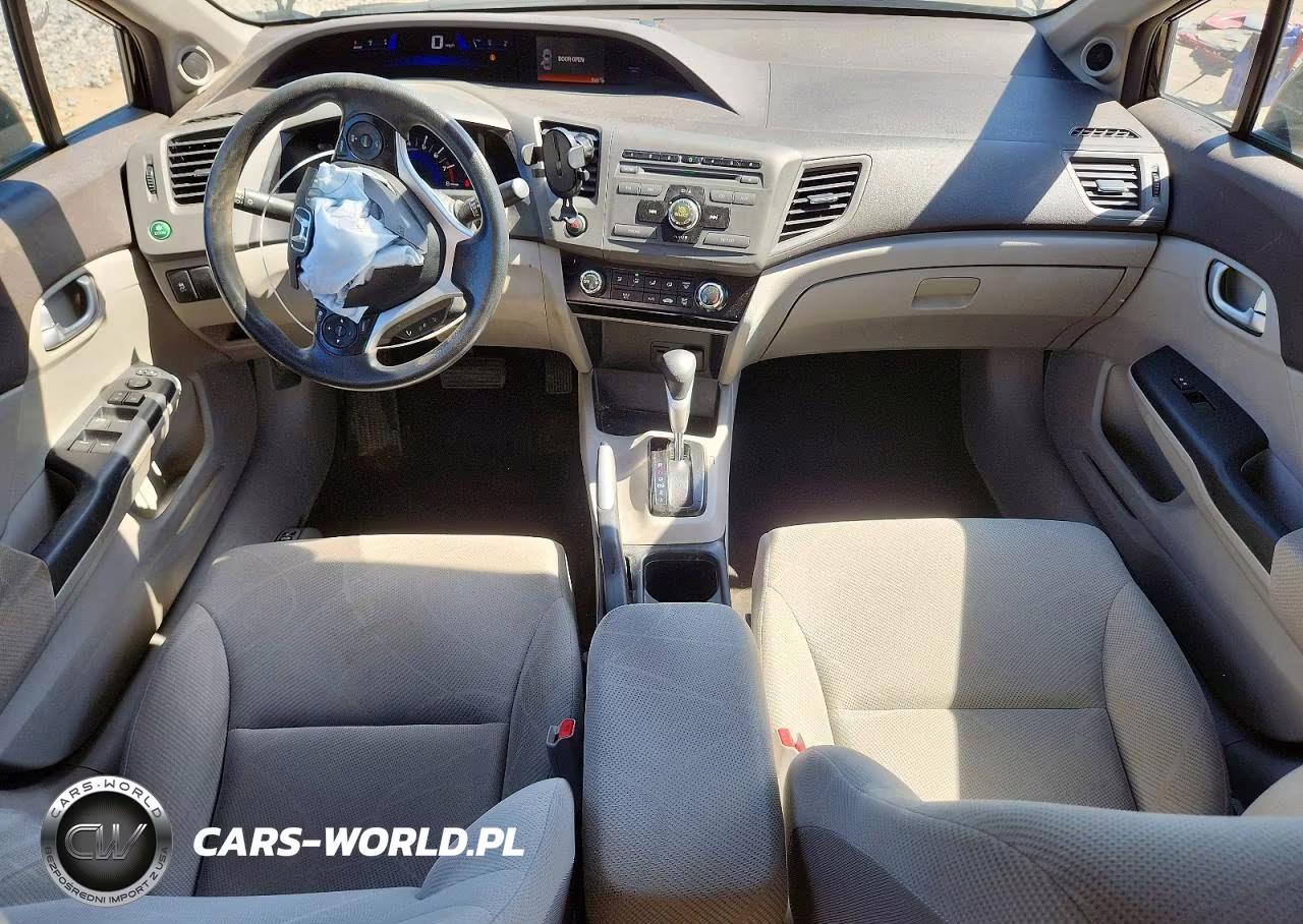 2012 Honda Civic Ex VIN:19XFB2F80CE001724 - 8