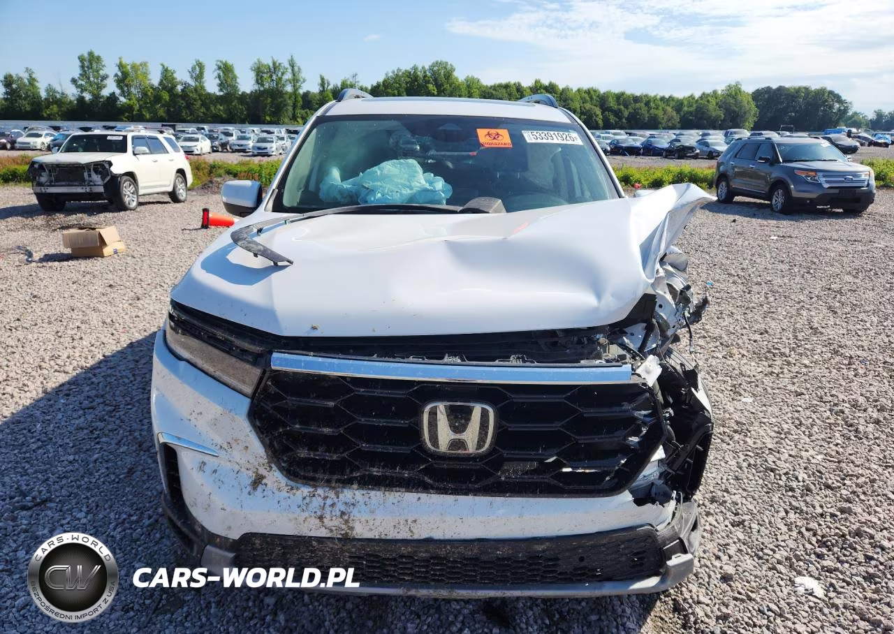2025 Honda Pilot Touring VIN:5FNYG2H72SB009587 - 5