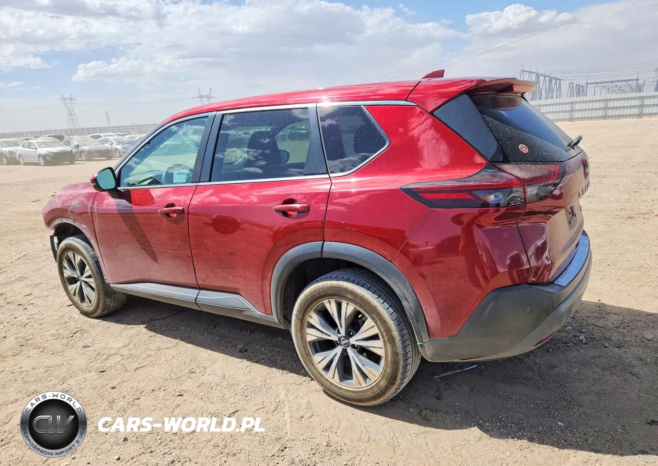 2022 Nissan Rogue Sv VIN:5N1BT3BA0NC726515 - 2