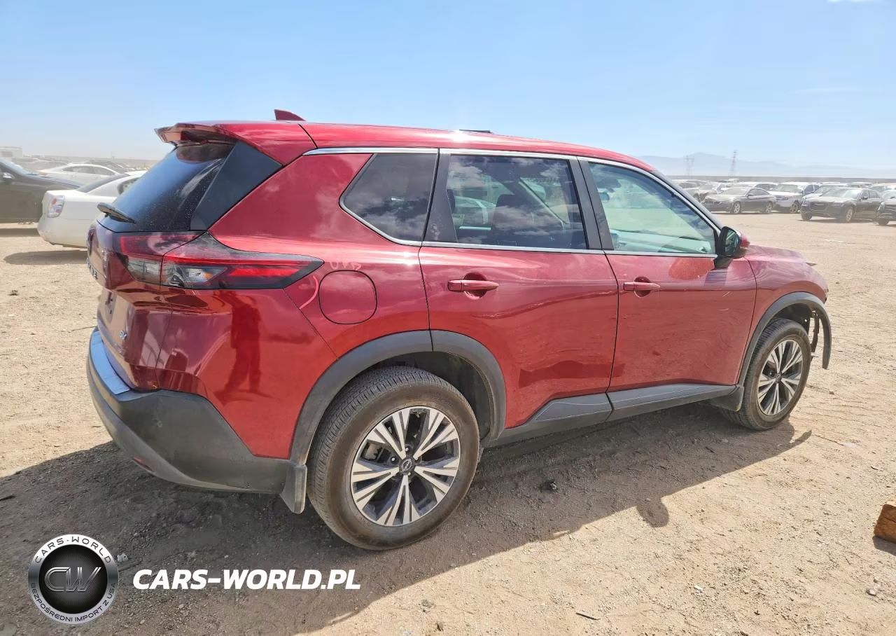2022 Nissan Rogue Sv VIN:5N1BT3BA0NC726515 - 3