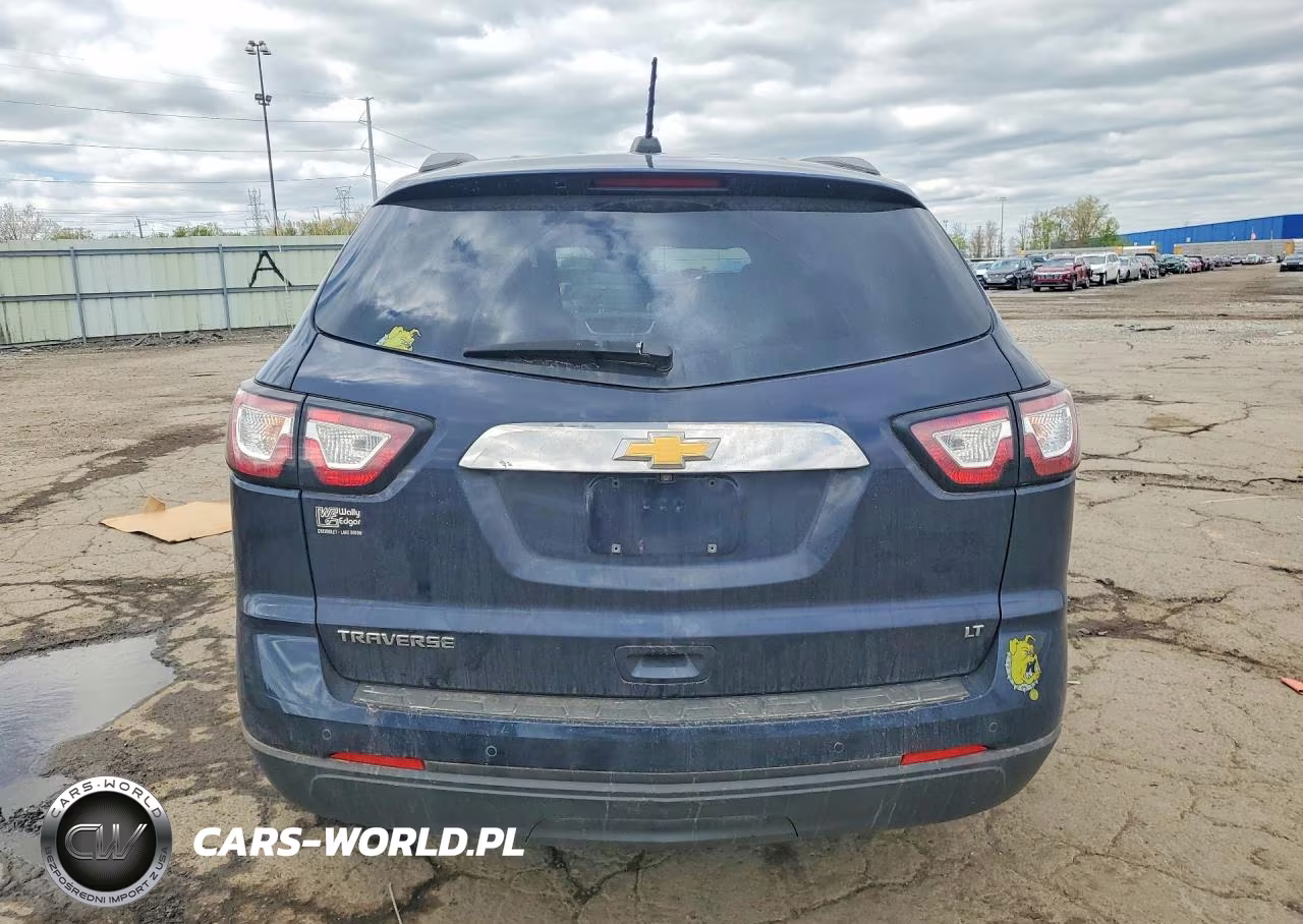 2017 Chevrolet Traverse Lt VIN:1GNKRHKD6HJ309336 - 6