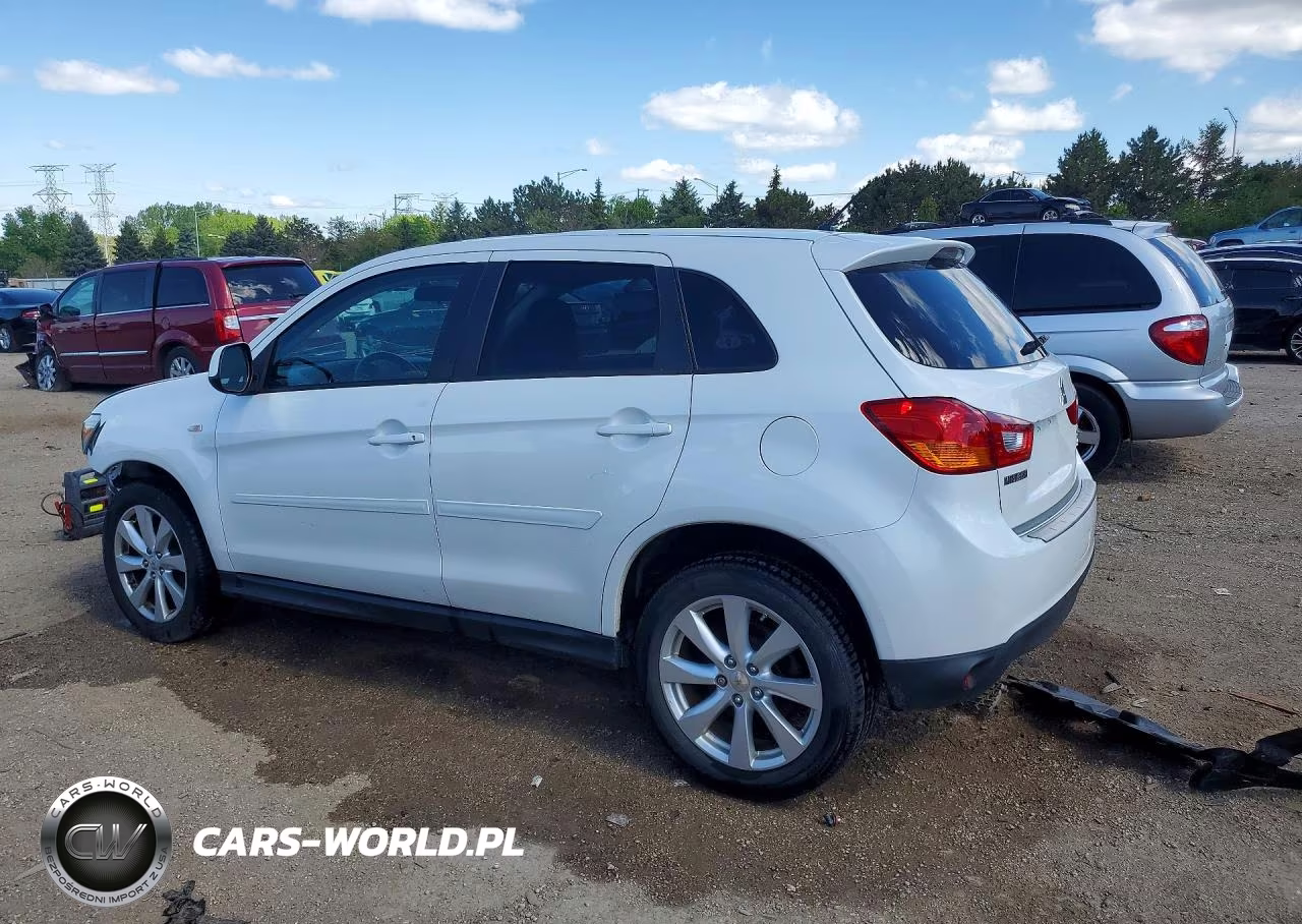 2015 Mitsubishi Outlander Sport Es VIN:4A4AP3AW2FE023949 - 2