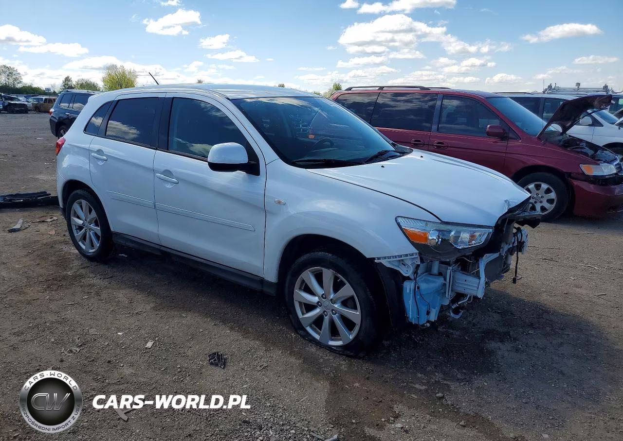 2015 Mitsubishi Outlander Sport Es VIN:4A4AP3AW2FE023949 - 4
