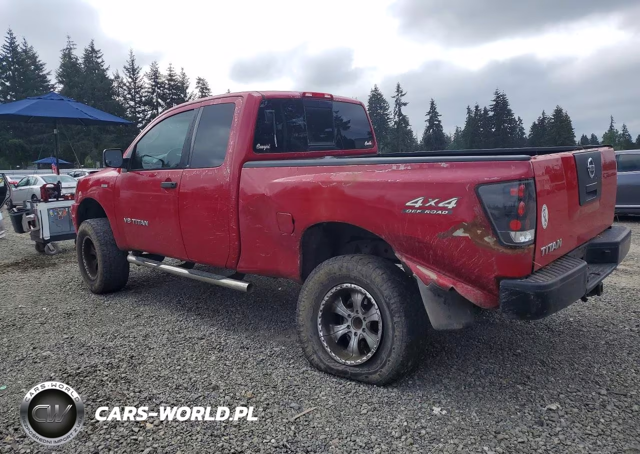 2005 Nissan Titan Xe VIN:1N6AA06B85N542612 - 2