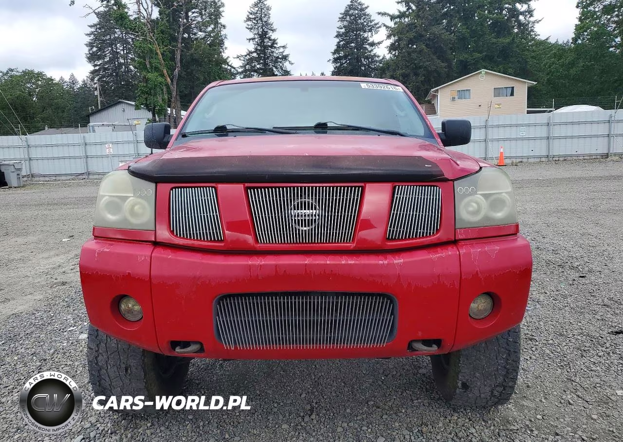 2005 Nissan Titan Xe VIN:1N6AA06B85N542612 - 5
