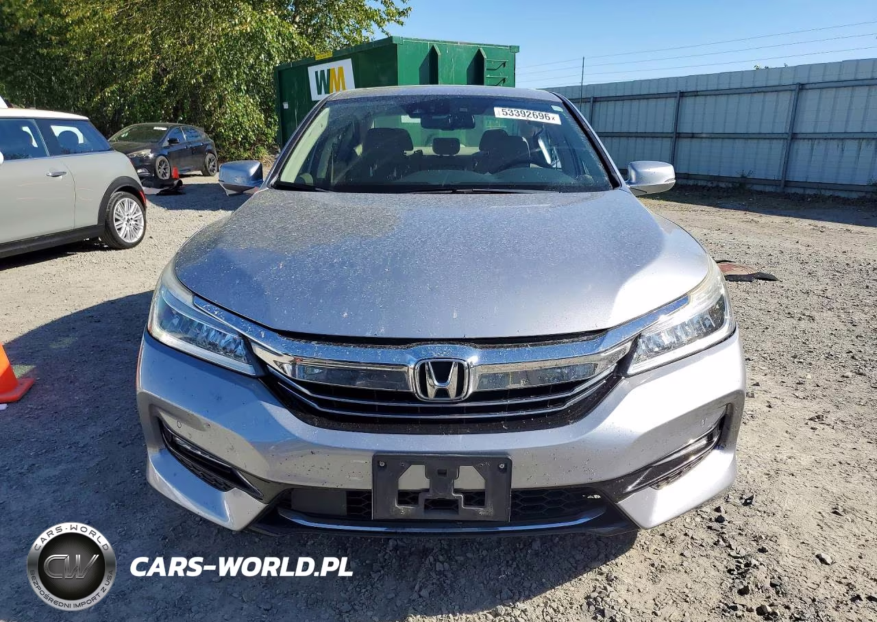 2017 Honda Accord Touring Hybrid VIN:JHMCR6F78HC023755 - 5