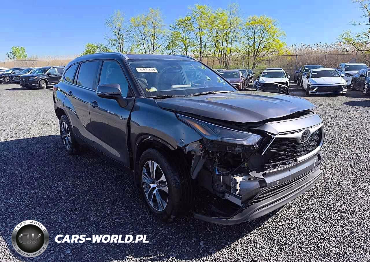 2023 Toyota Highlander Xle VIN:5TDKDRAH4PS029336 - 3