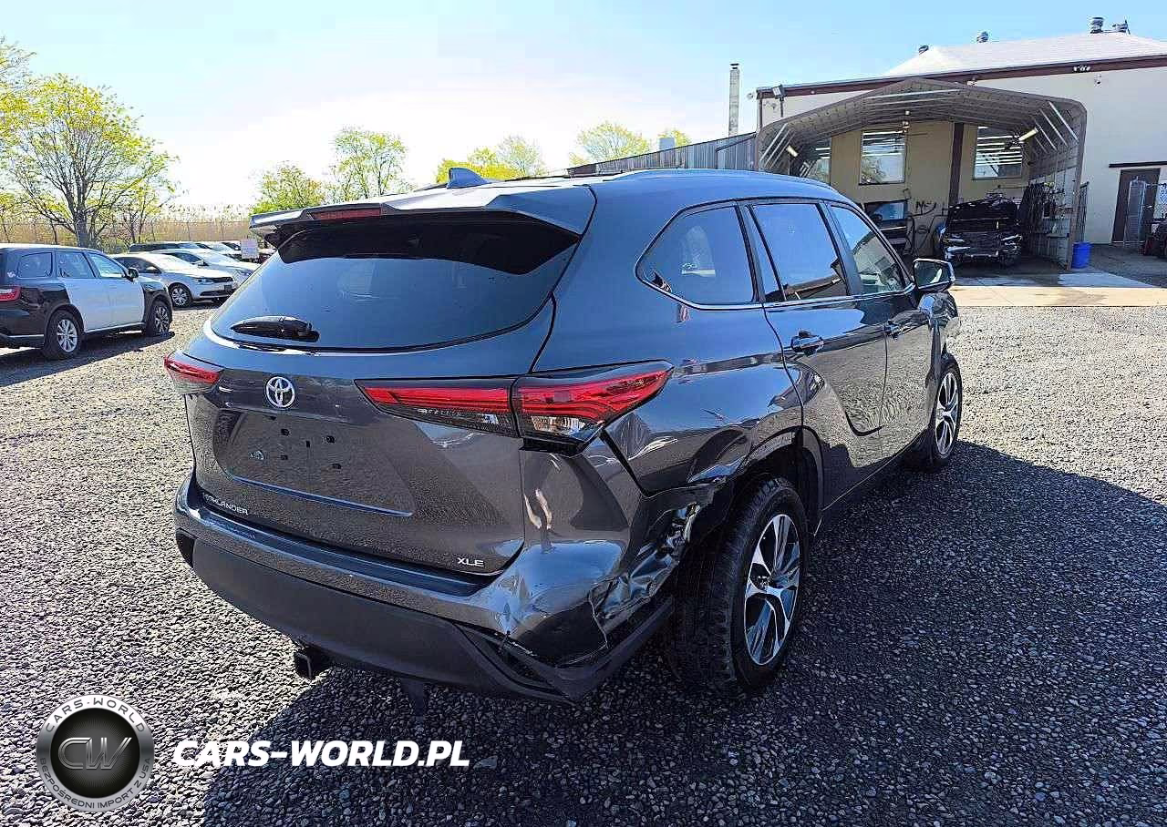 2023 Toyota Highlander Xle VIN:5TDKDRAH4PS029336 - 4
