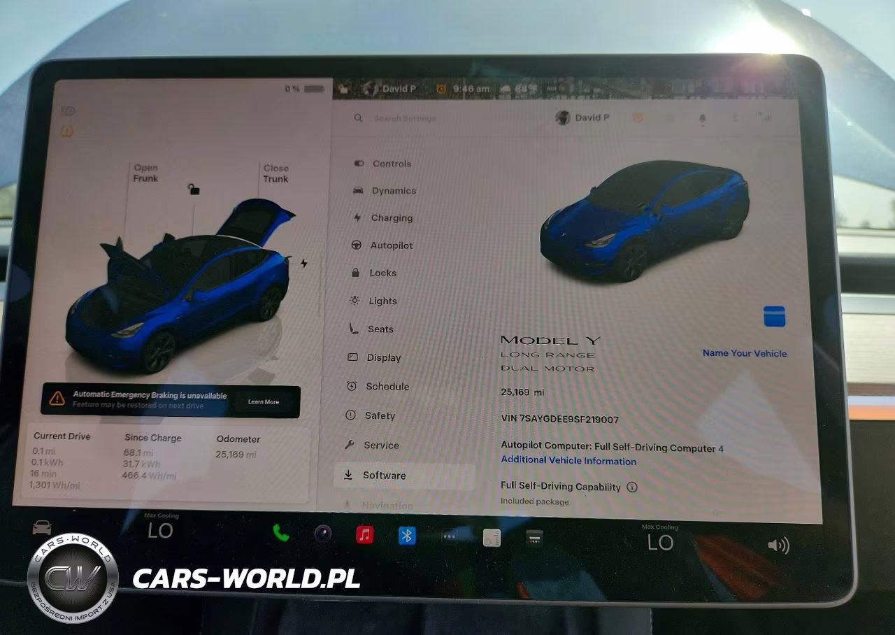 2025 Tesla Model Y VIN:7SAYGDEE9SF219007 - 9