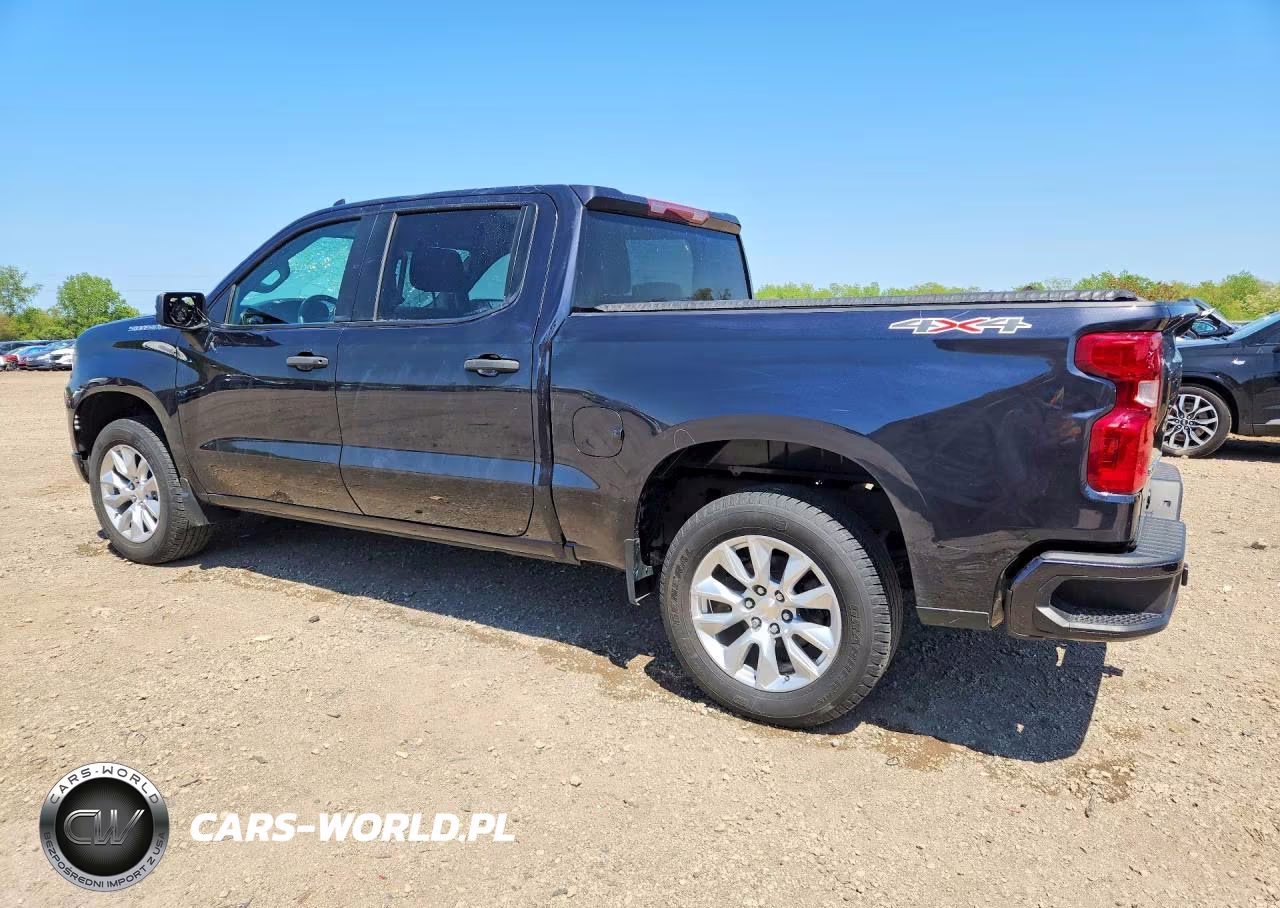 2022 Chevrolet Silverado K1500 Custom VIN:1GCPDBEK9NZ619045 - 2