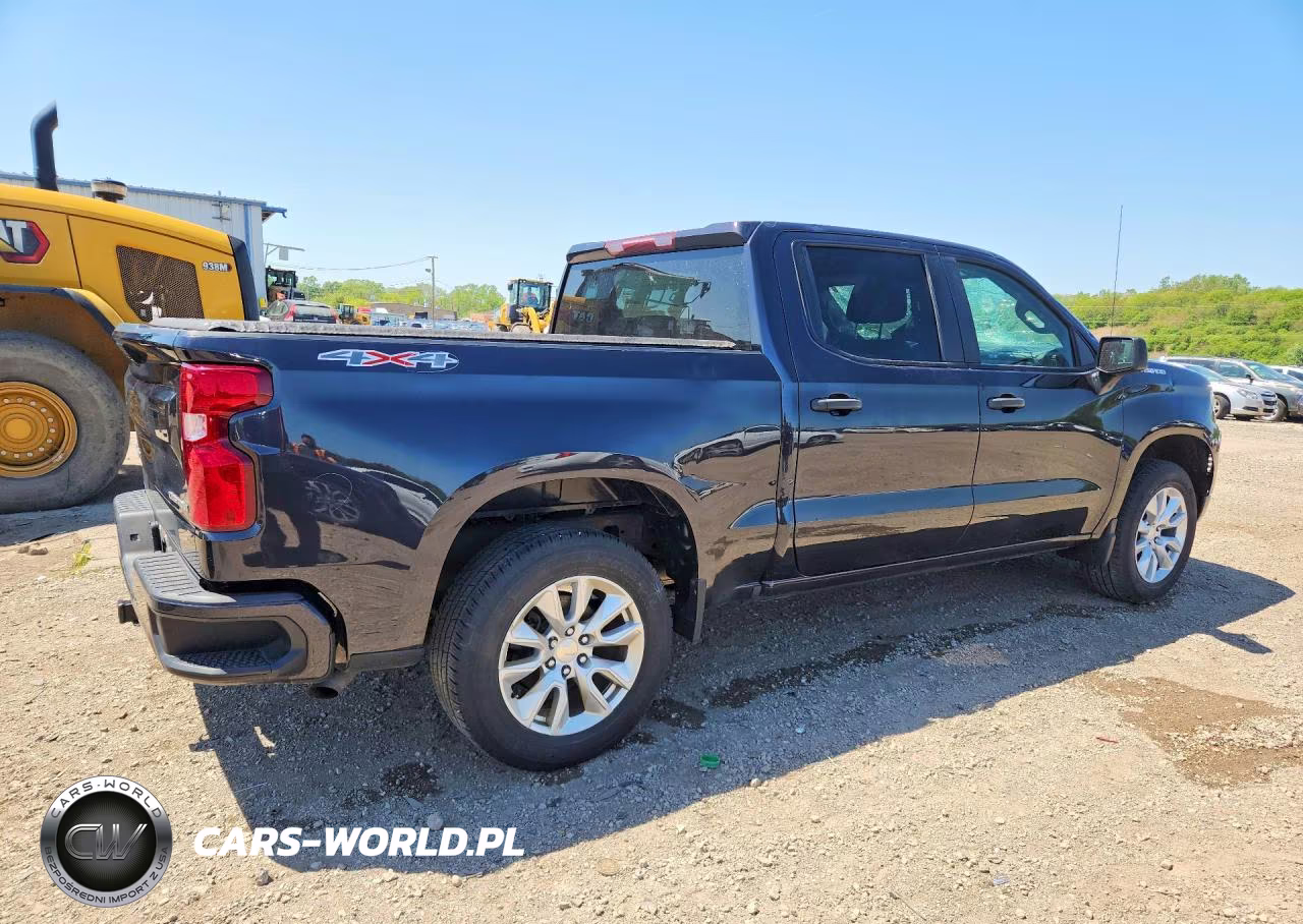 2022 Chevrolet Silverado K1500 Custom VIN:1GCPDBEK9NZ619045 - 3