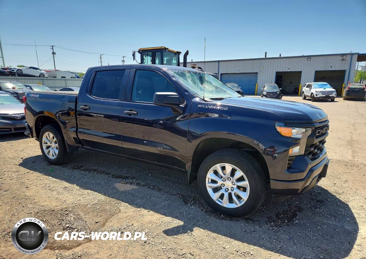 2022 Chevrolet Silverado K1500 Custom VIN:1GCPDBEK9NZ619045 - 4