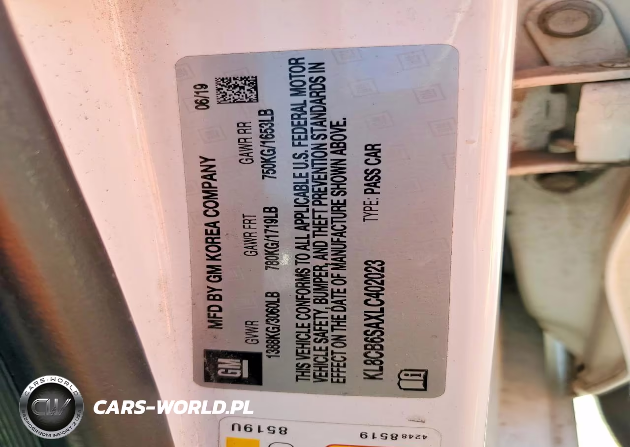 2020 Chevrolet Spark Ls VIN:KL8CB6SAXLC402023 - 12