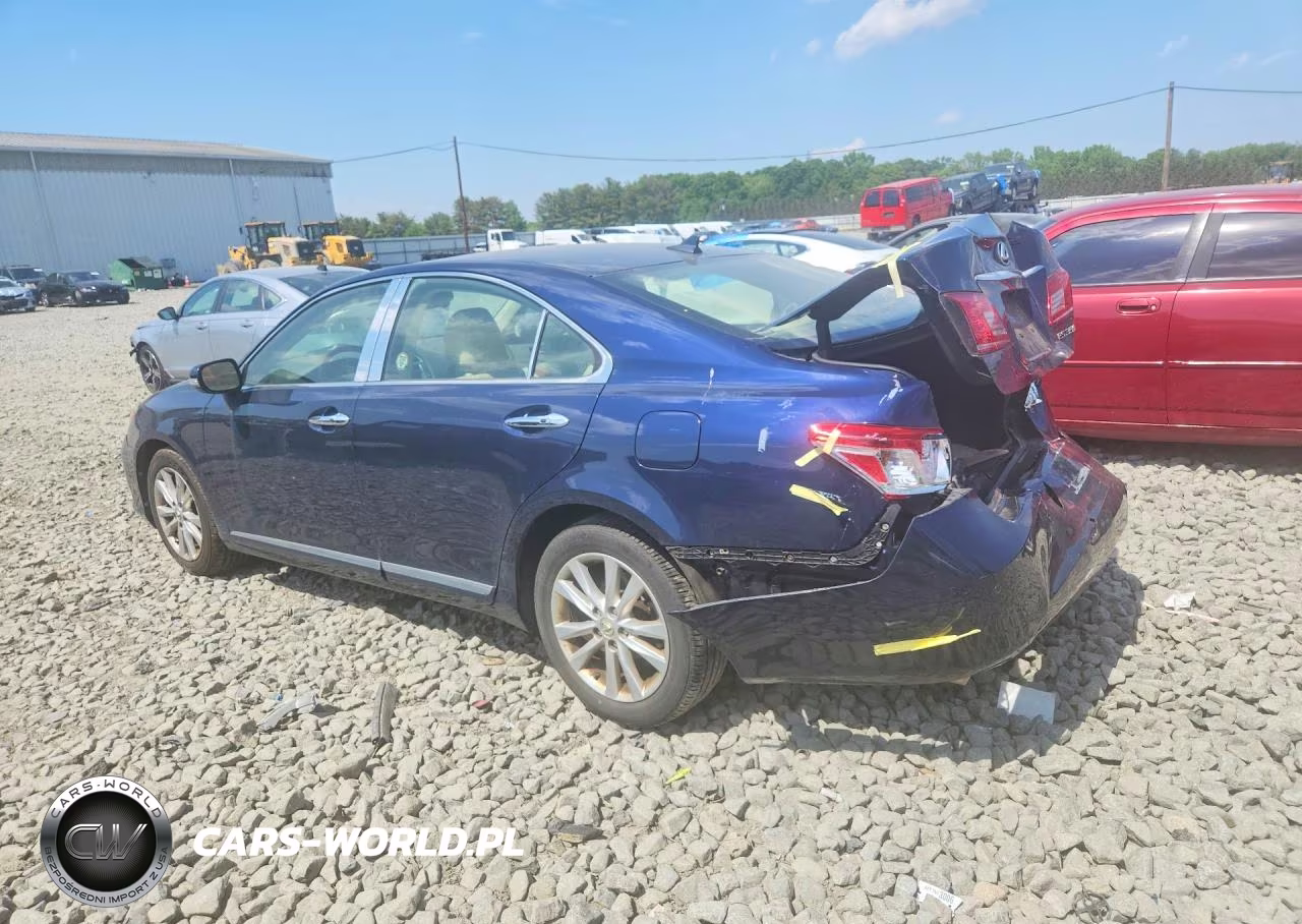 2012 Lexus Es 350 VIN:JTHBK1EG4C2510874 - 2