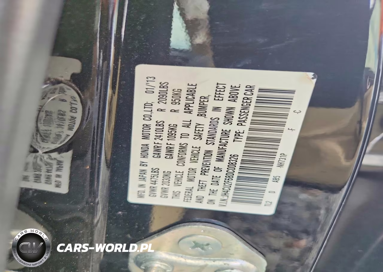 2013 Acura Tsx Tech VIN:JH4CU2F68DC008326 - 12