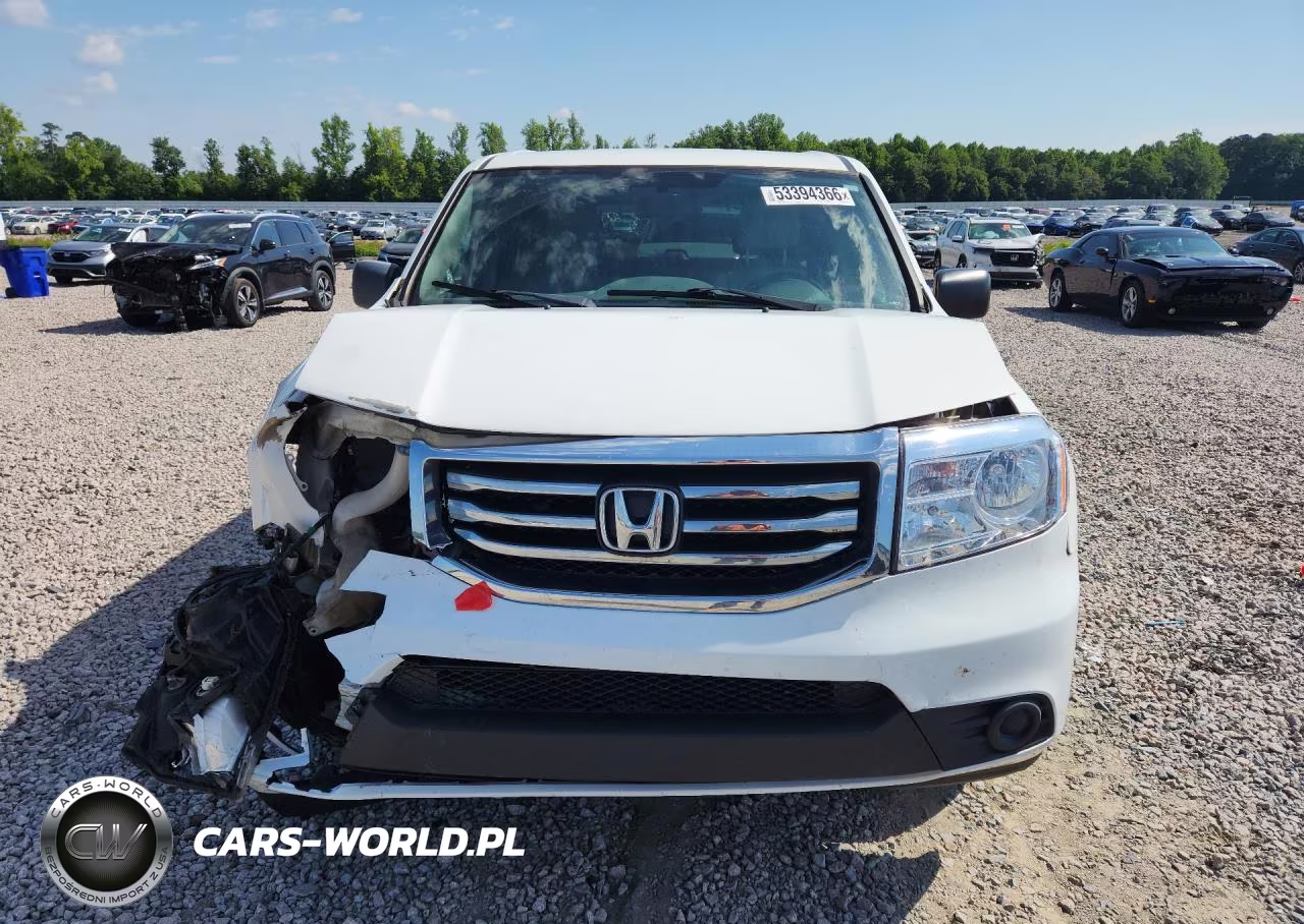 2014 Honda Pilot Lx VIN:5FNYF4H25EB028724 - 5