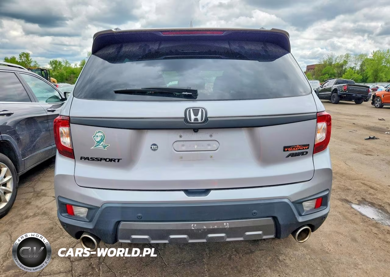 2022 Honda Passport Trail Sport VIN:5FNYF8H65NB015630 - 6