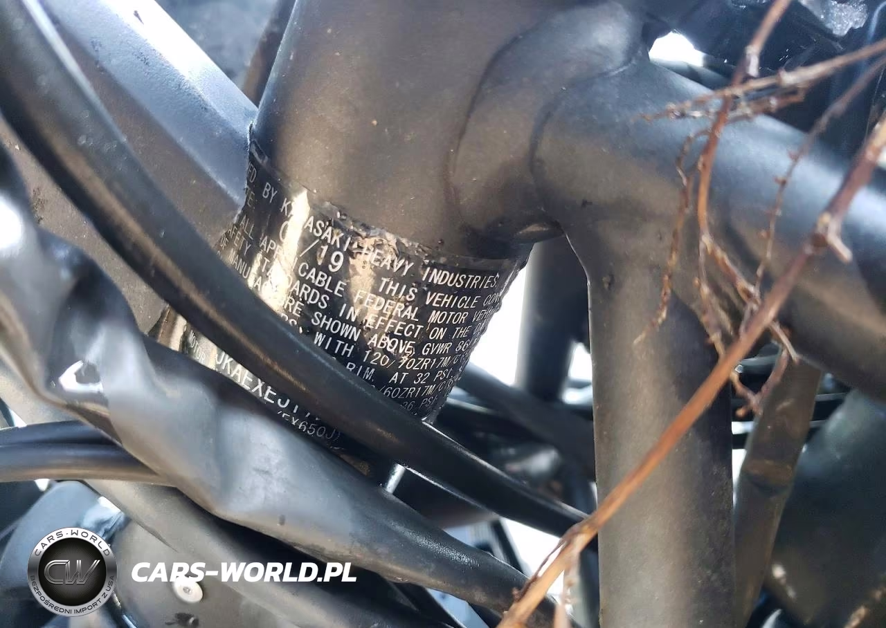 2019 Kawasaki Ex650 J VIN:JKAEXEJ17KDA04206 - 8