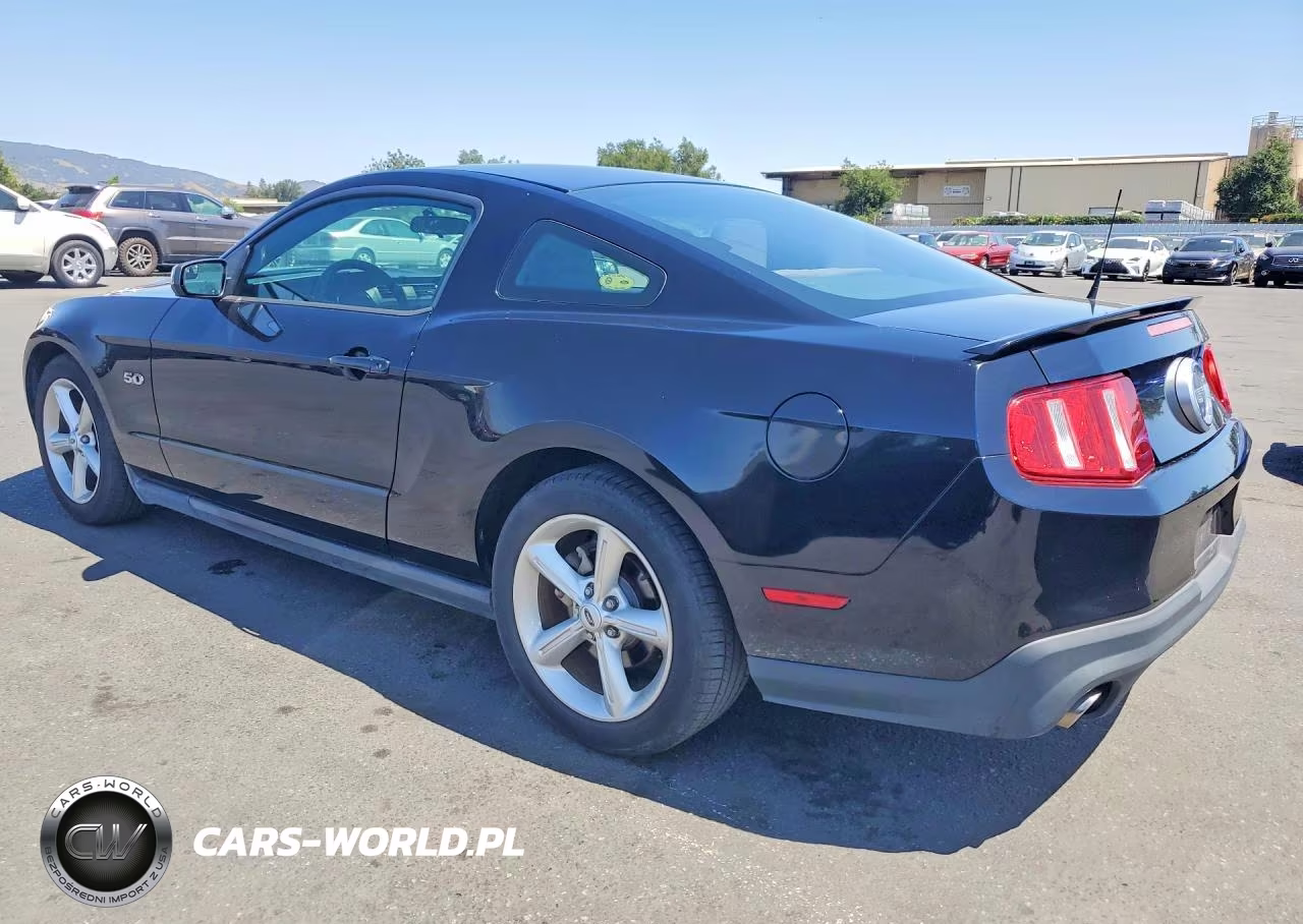 2012 Ford Mustang VIN:1ZVBP8CF8C5206786 - 2