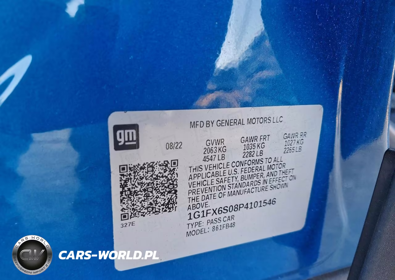 2023 Chevrolet Bolt Ev 2Lt VIN:1G1FX6S08P4101546 - 12