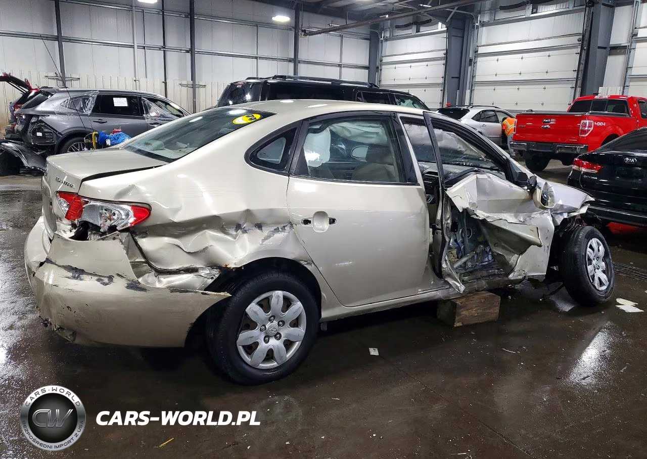 2007 Hyundai Elantra Gls VIN:KMHDU46D57U106742 - 3