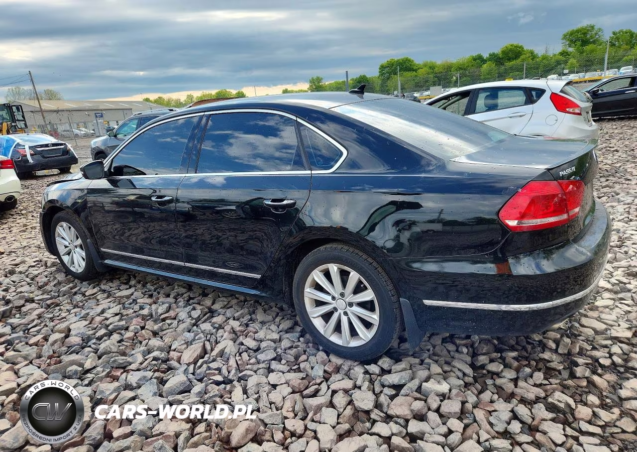 2013 Volkswagen Passat Sel VIN:1VWCP7A37DC041799 - 2