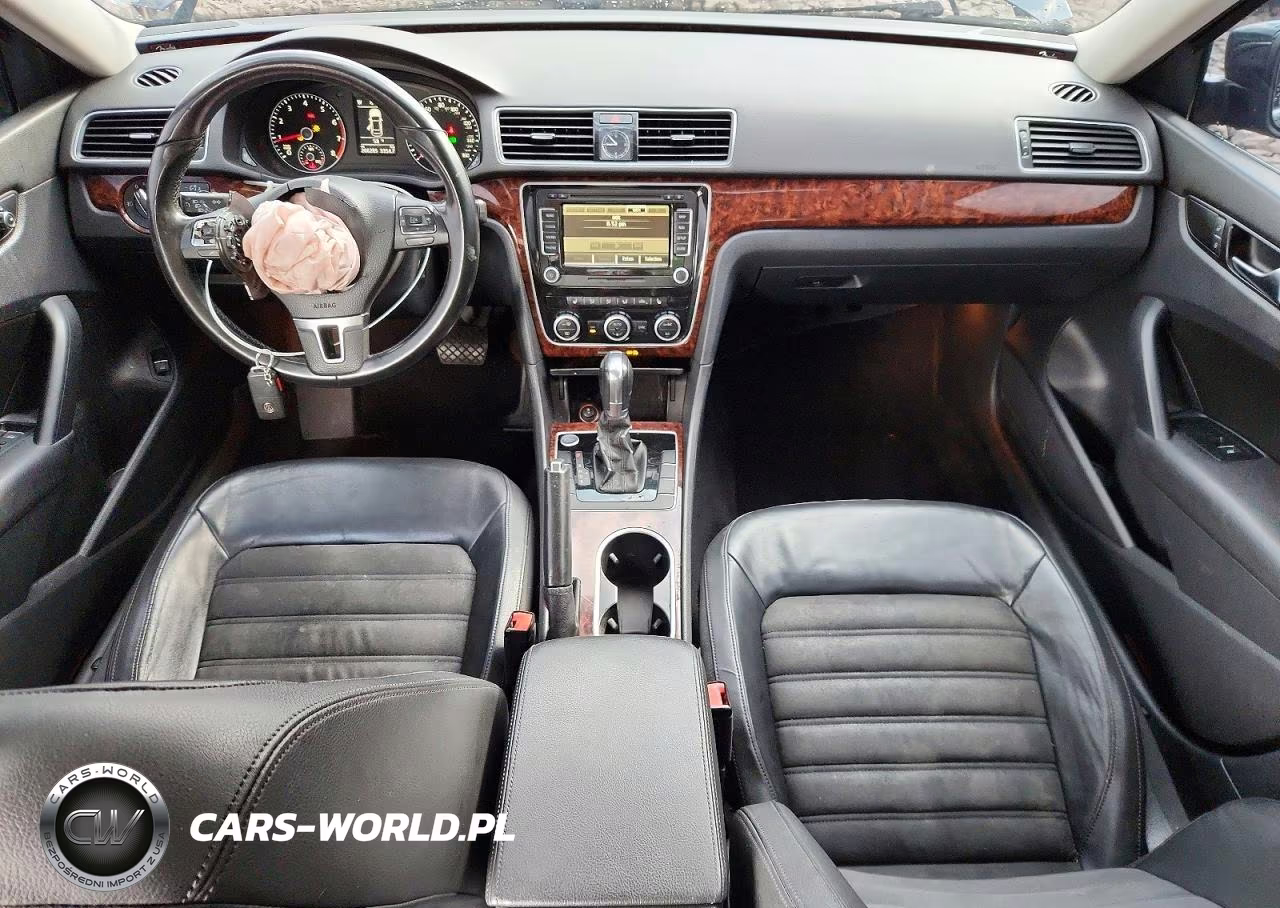 2013 Volkswagen Passat Sel VIN:1VWCP7A37DC041799 - 8