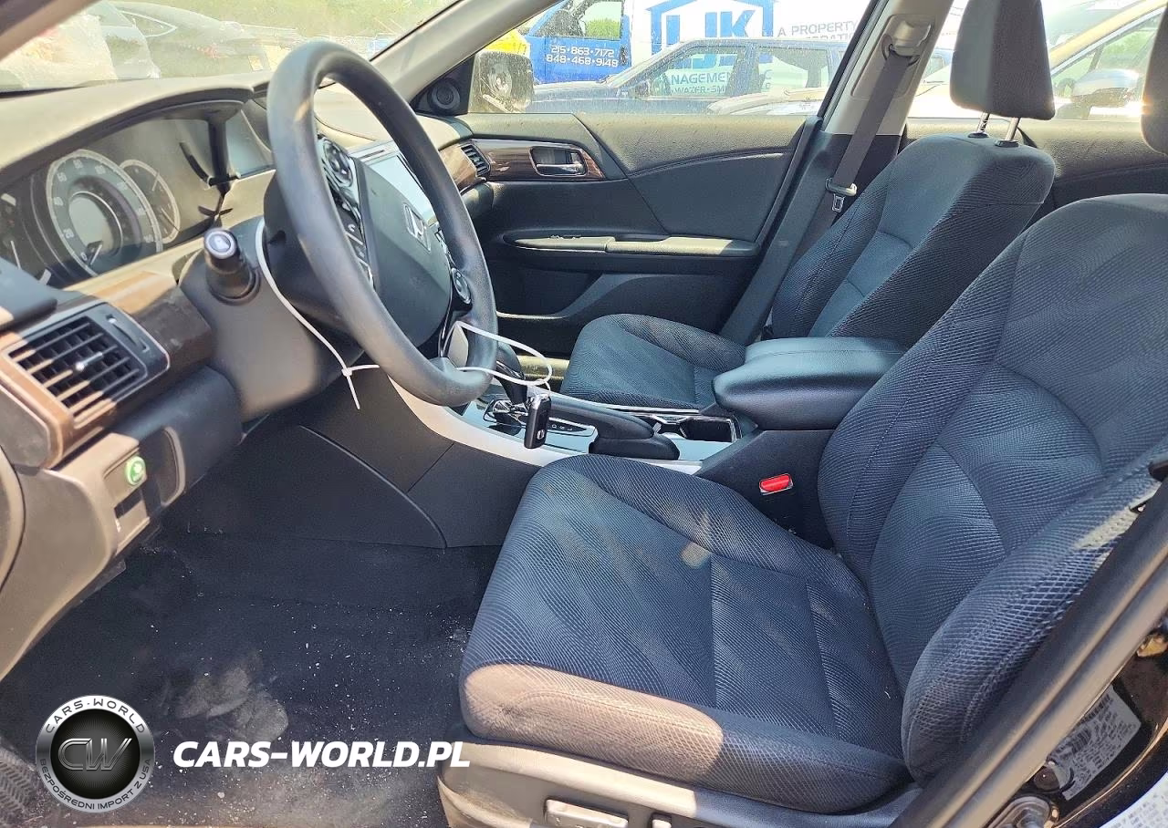 2017 Honda Accord Ex VIN:1HGCR2F72HA123454 - 7