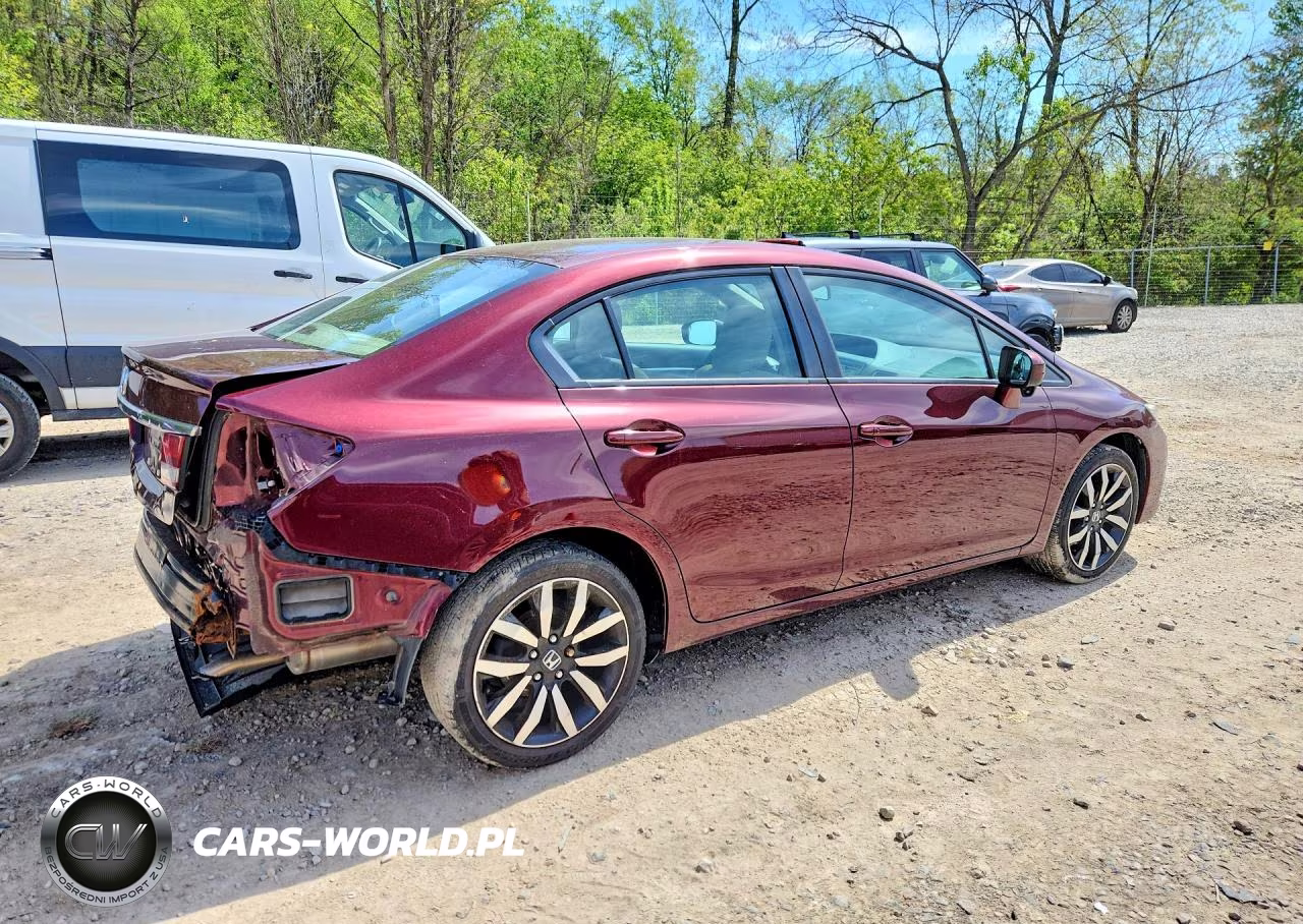 2015 Hond Civic VIN:19XFB2F92FE244612 - 3