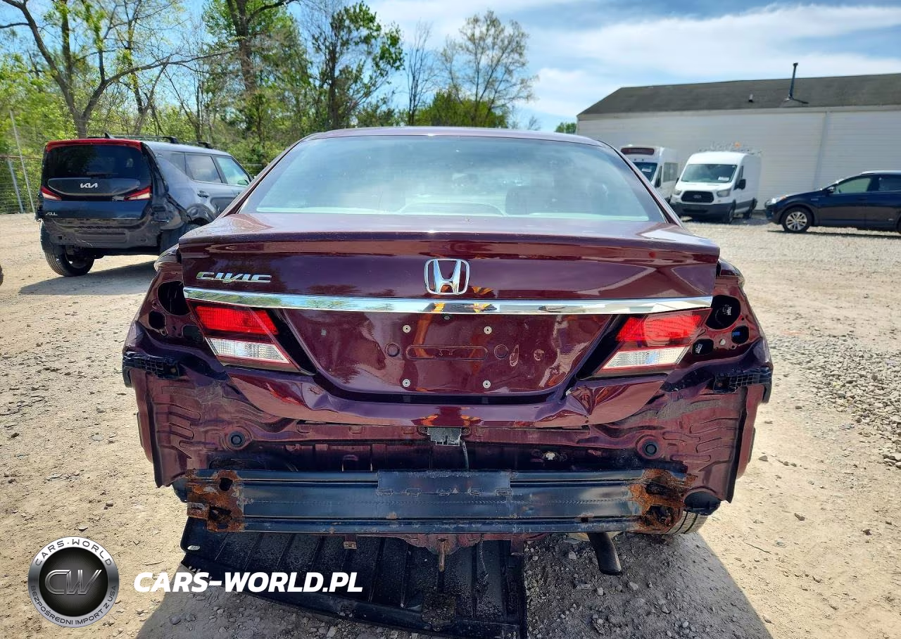 2015 Hond Civic VIN:19XFB2F92FE244612 - 6