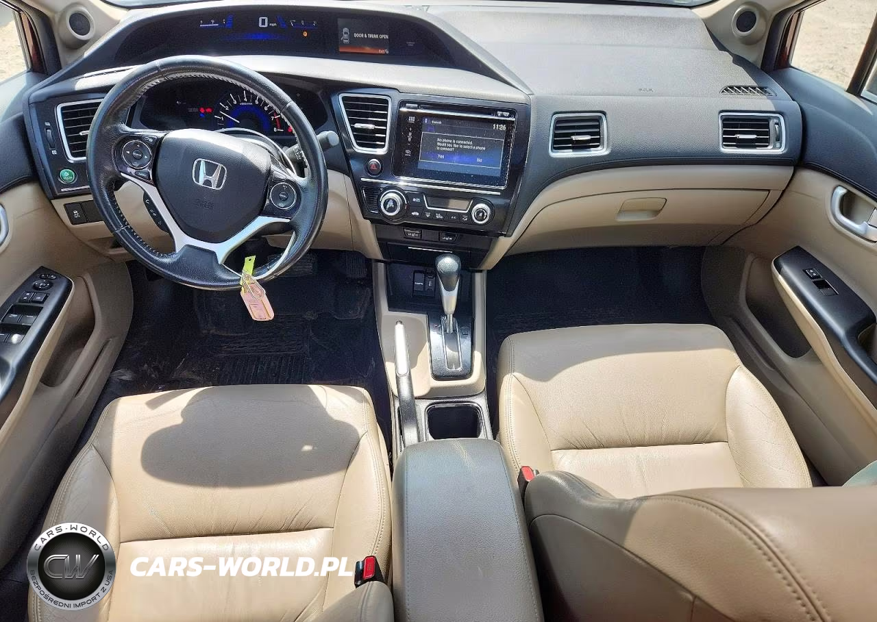 2015 Hond Civic VIN:19XFB2F92FE244612 - 8