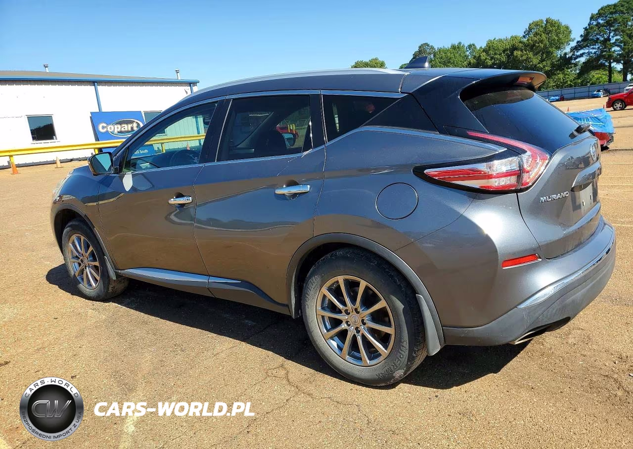 2016 Nissan Murano Sl VIN:5N1AZ2MGXGN169707 - 2