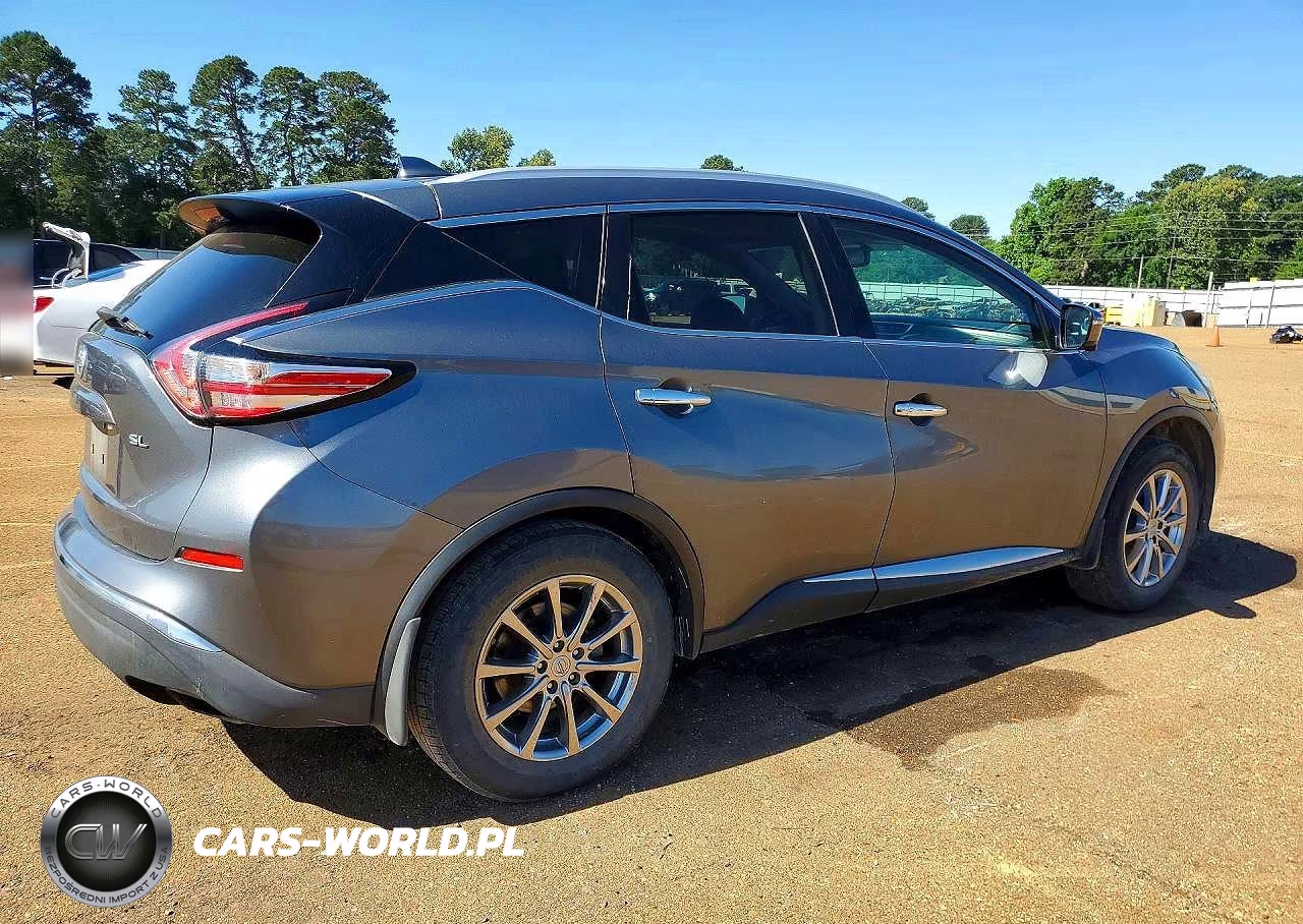 2016 Nissan Murano Sl VIN:5N1AZ2MGXGN169707 - 3
