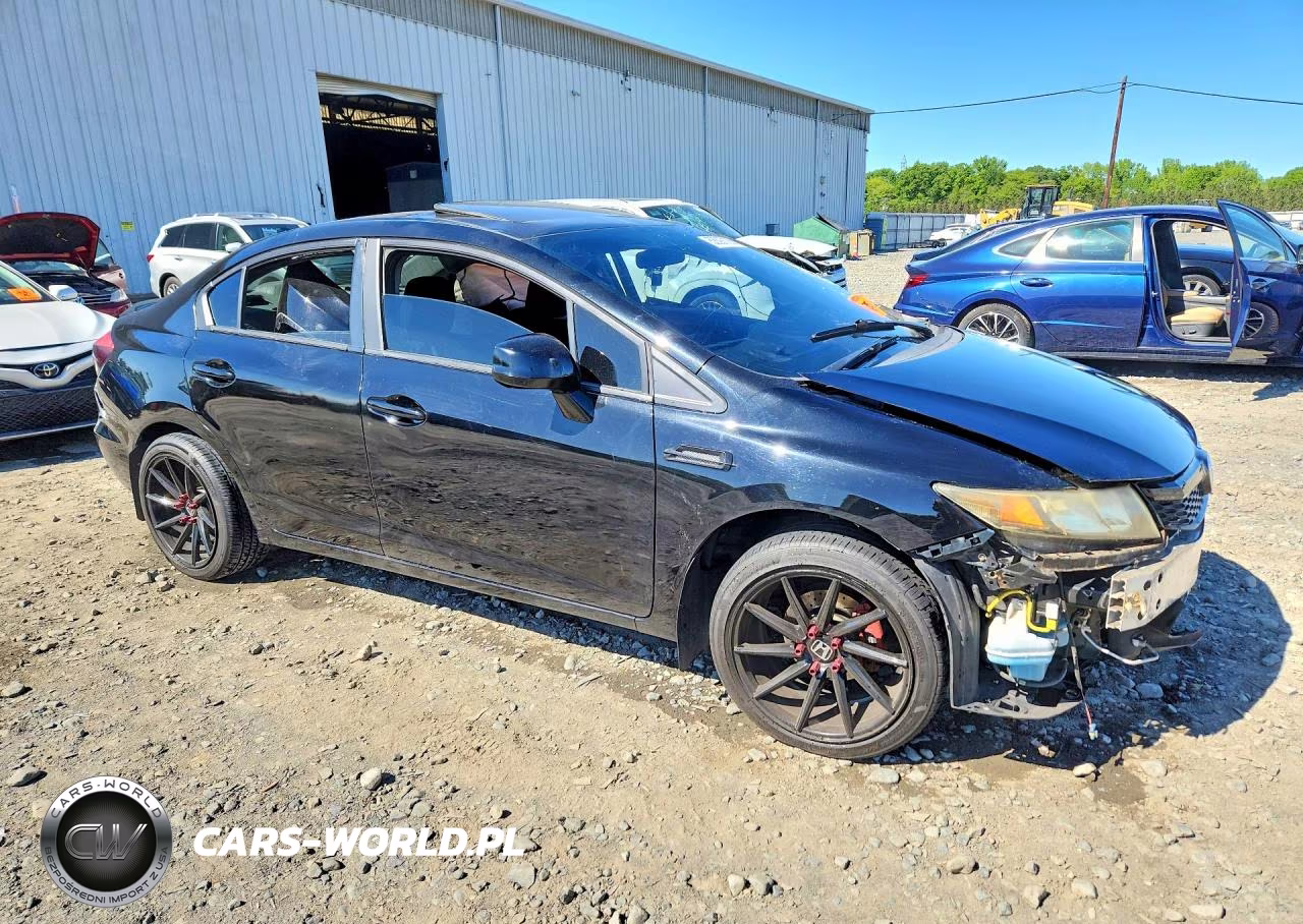 2012 Honda Civic Exl VIN:19XFB2F98CE323035 - 4