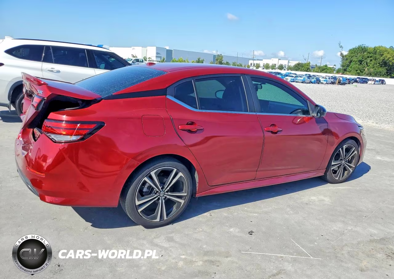 2020 Nissan Sentra Sr VIN:3N1AB8DV5LY277324 - 3