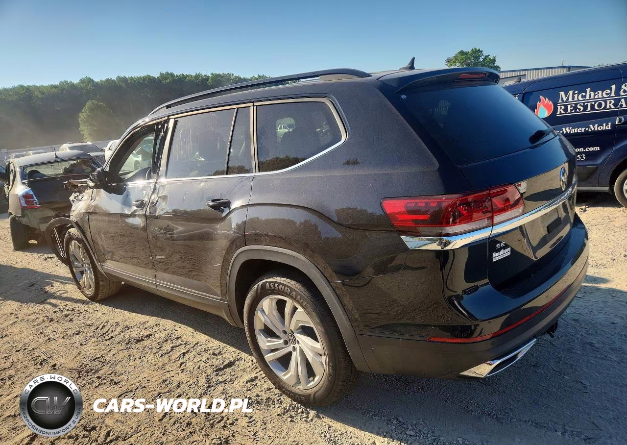 2021 Volkswagen Atlas Se VIN:1V2KP2CA3MC544614 - 2