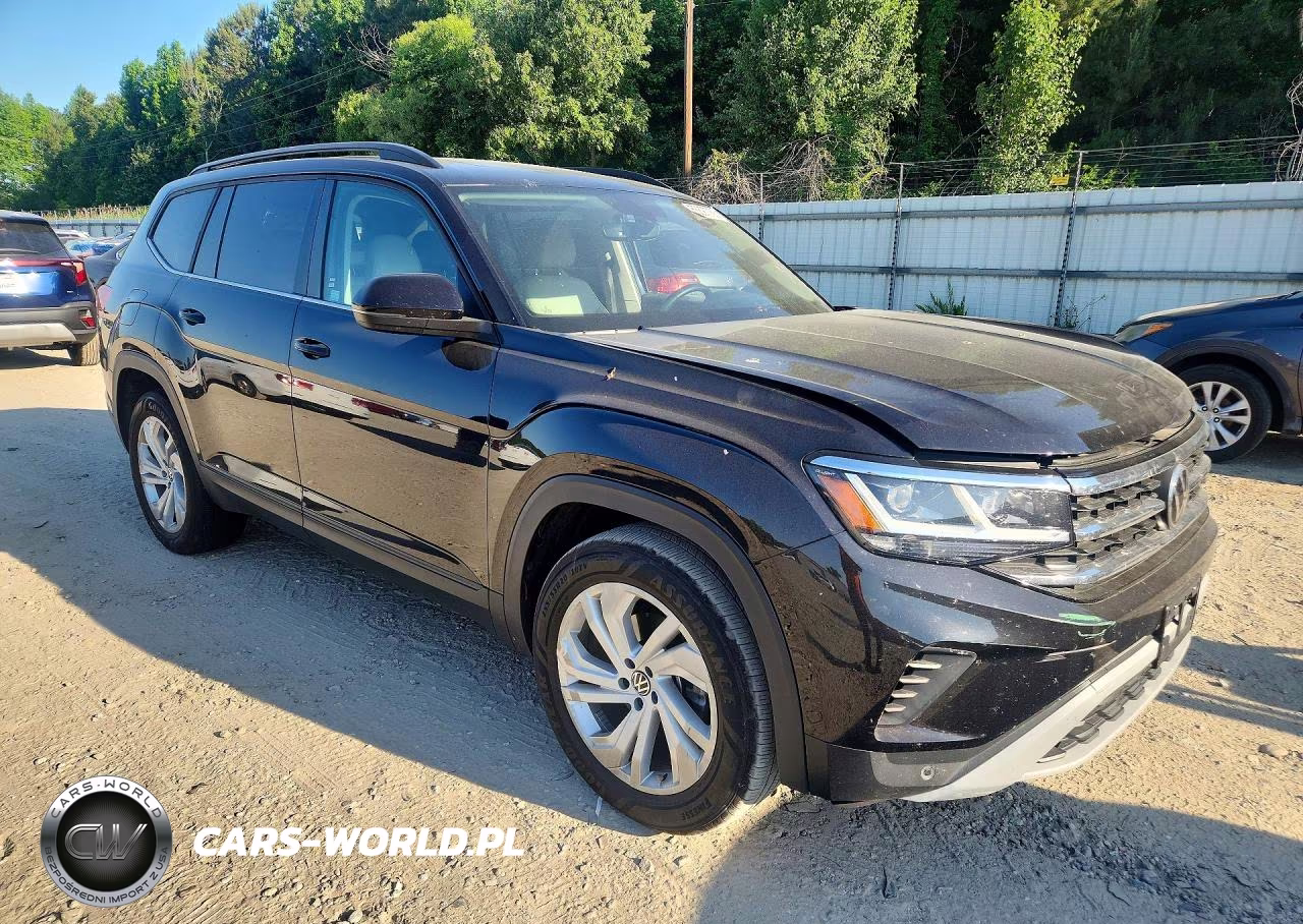 2021 Volkswagen Atlas Se VIN:1V2KP2CA3MC544614 - 4