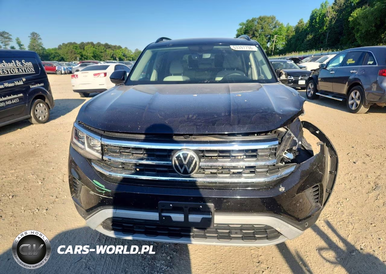 2021 Volkswagen Atlas Se VIN:1V2KP2CA3MC544614 - 5