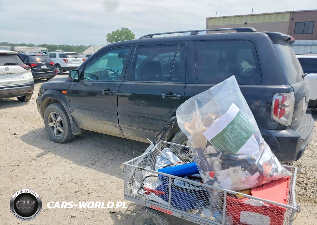 2007 Honda Pilot Exl VIN:5FNYF18677B007507 - 2