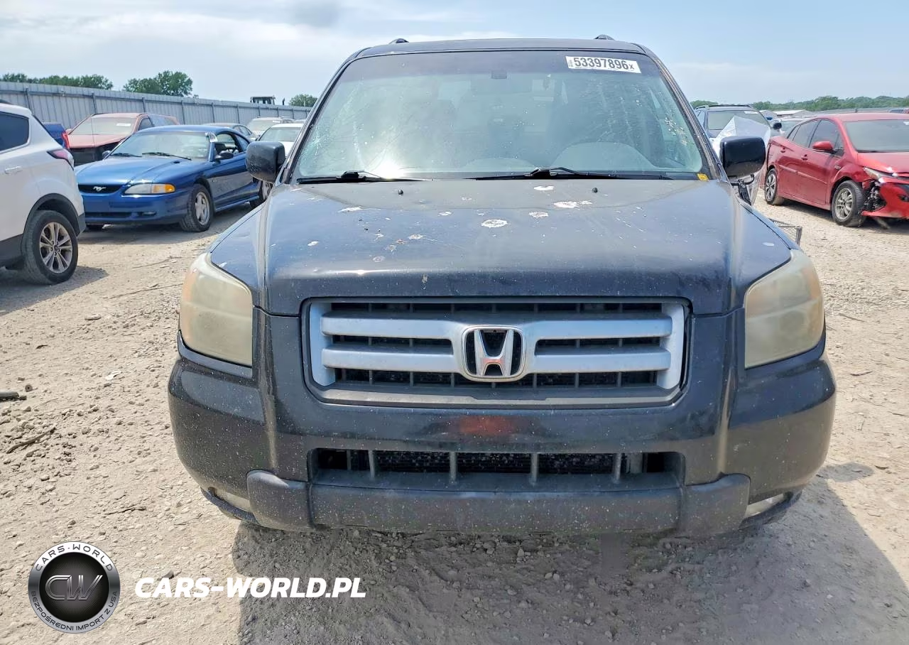 2007 Honda Pilot Exl VIN:5FNYF18677B007507 - 5