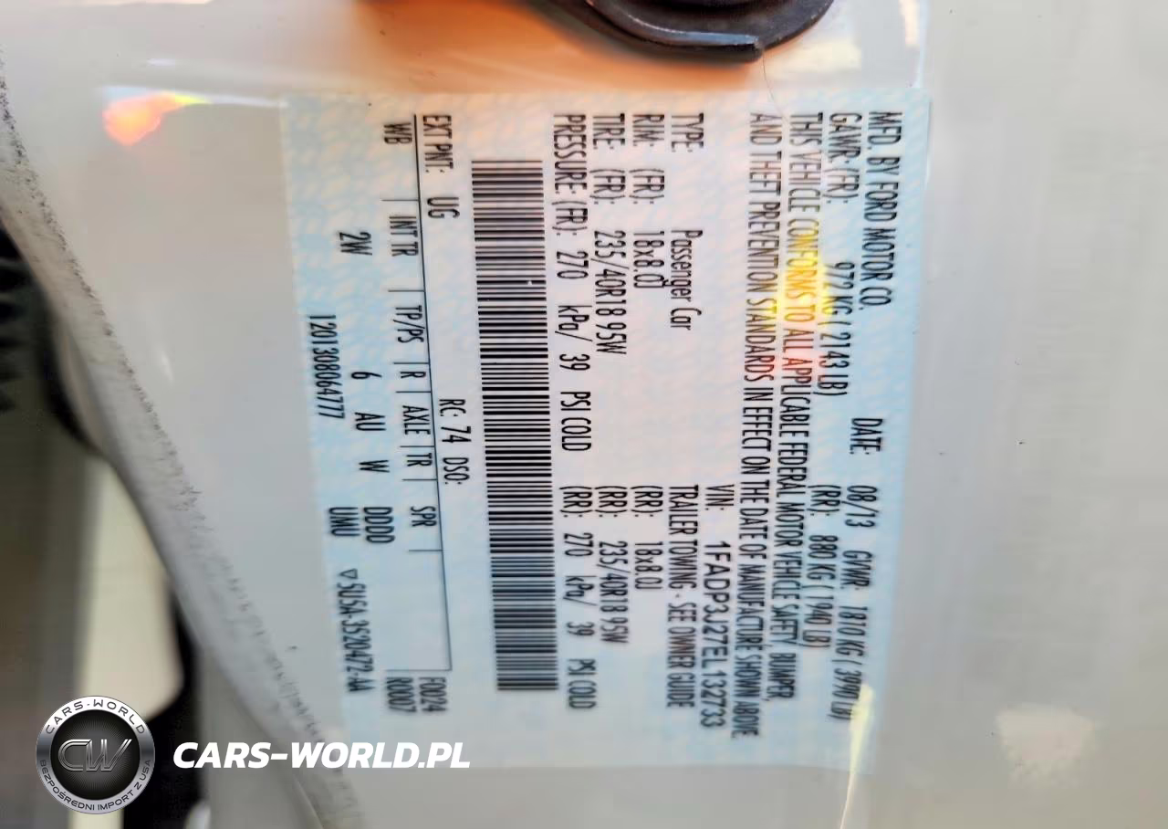 2014 Ford Focus Titanium VIN:1FADP3J27EL132733 - 12